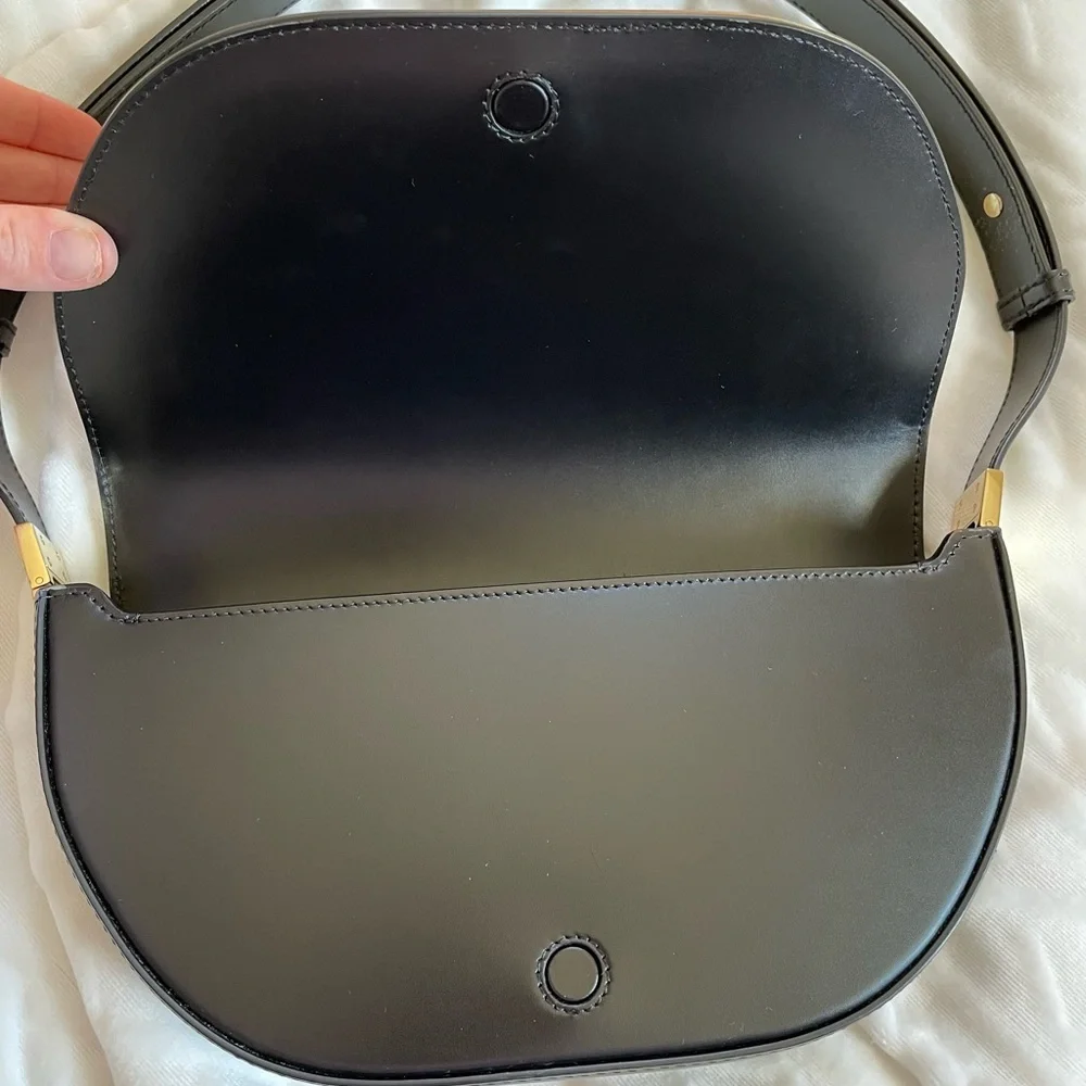 Authentic Burberry Small Leather Olympia Bag - Picture 9 of 16